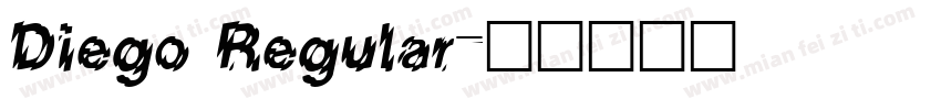 Diego Regular字体转换